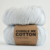 Cotton yarn light gray