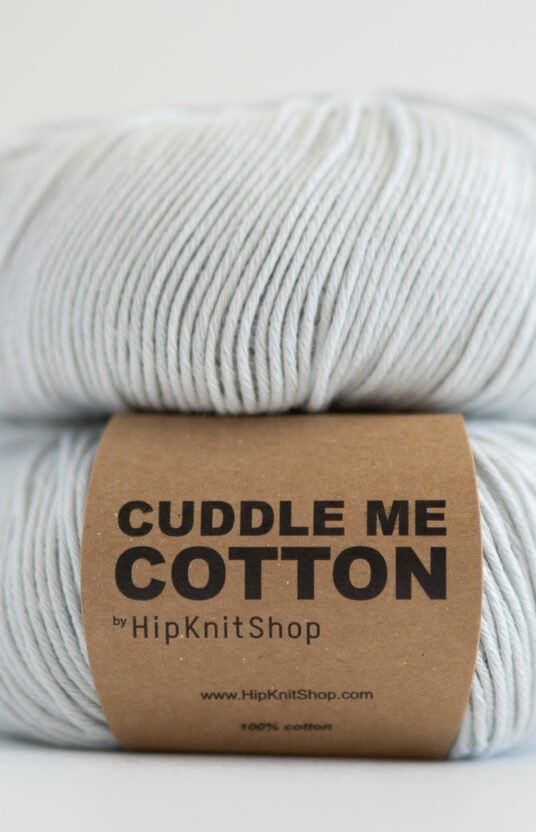 Cotton yarn light gray