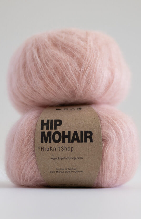 light pink mohair yarn
