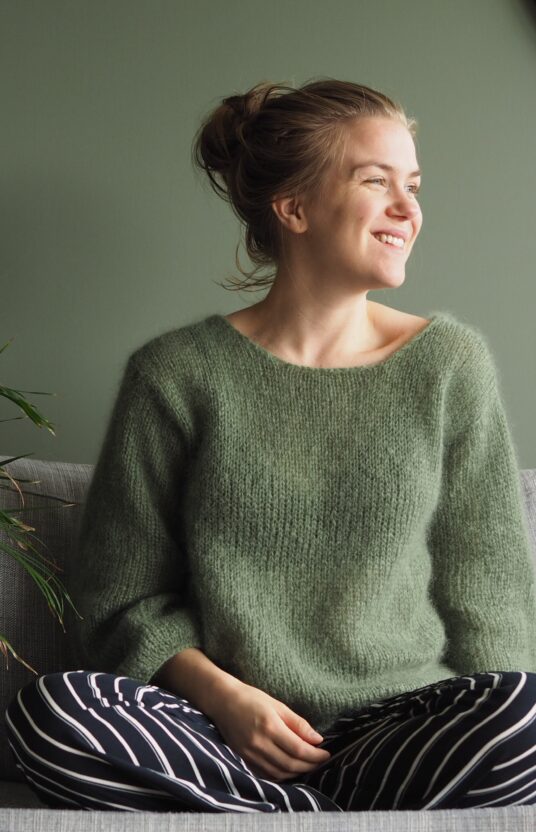 V-neck sweater pattern