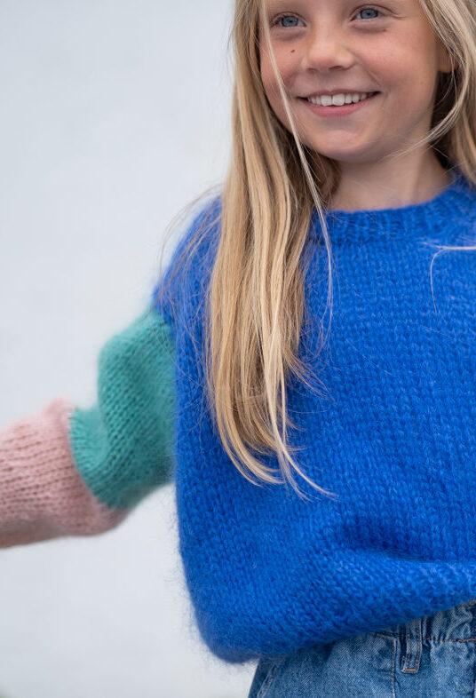 Knitwear for children colors