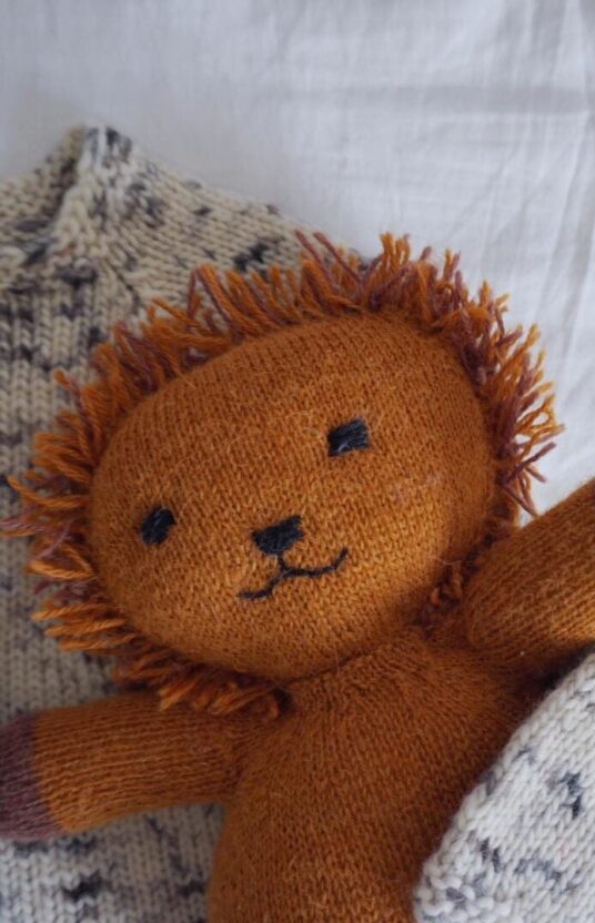 Lion knitting pattern