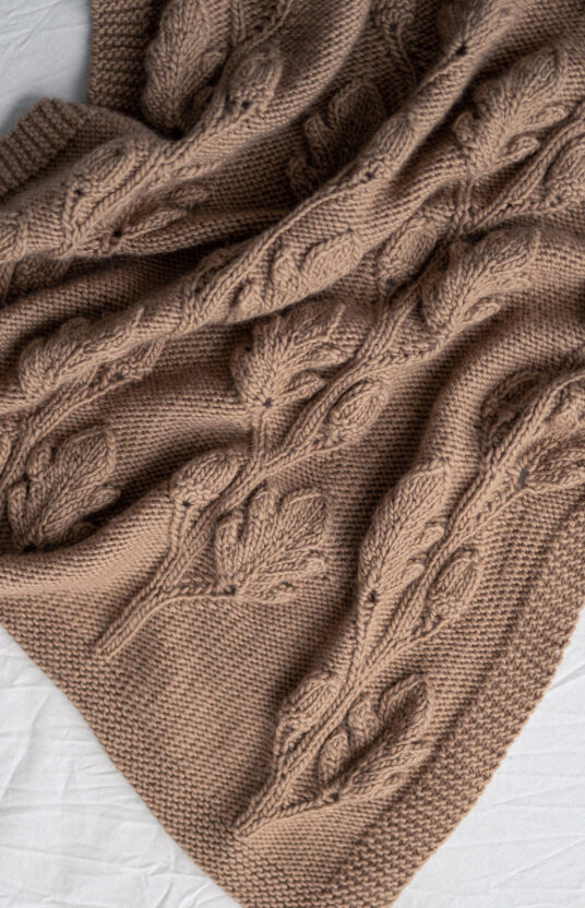 Baby blanket pattern structure