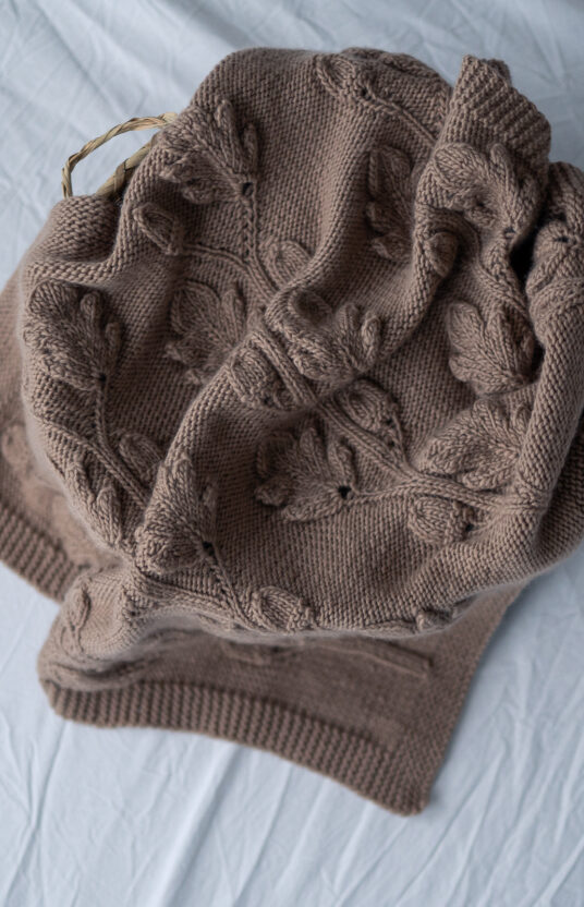 Baby blanket knitting pattern