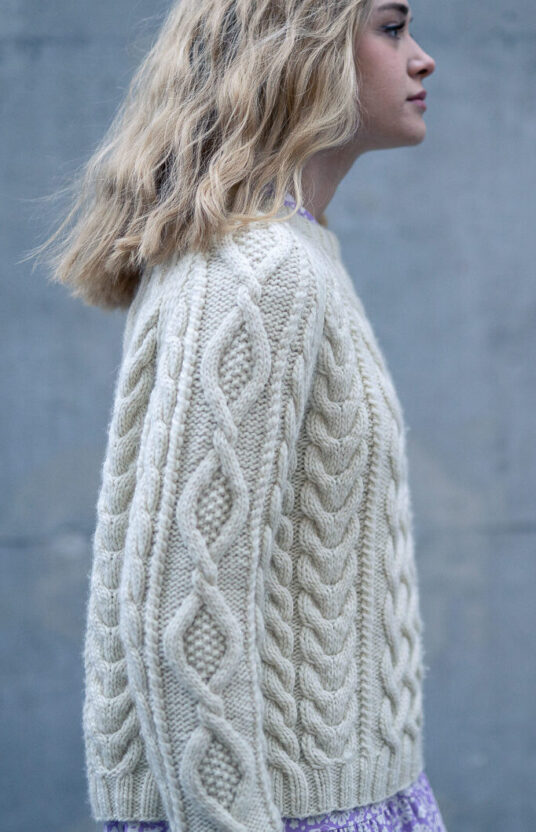 Colorwork sweater knitting pattern