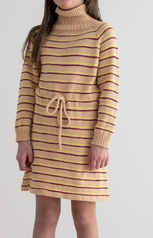 Cotton dress knitting pattern
