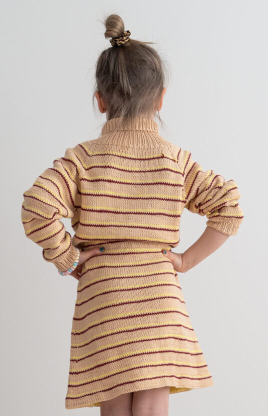 Knitted dress cotton