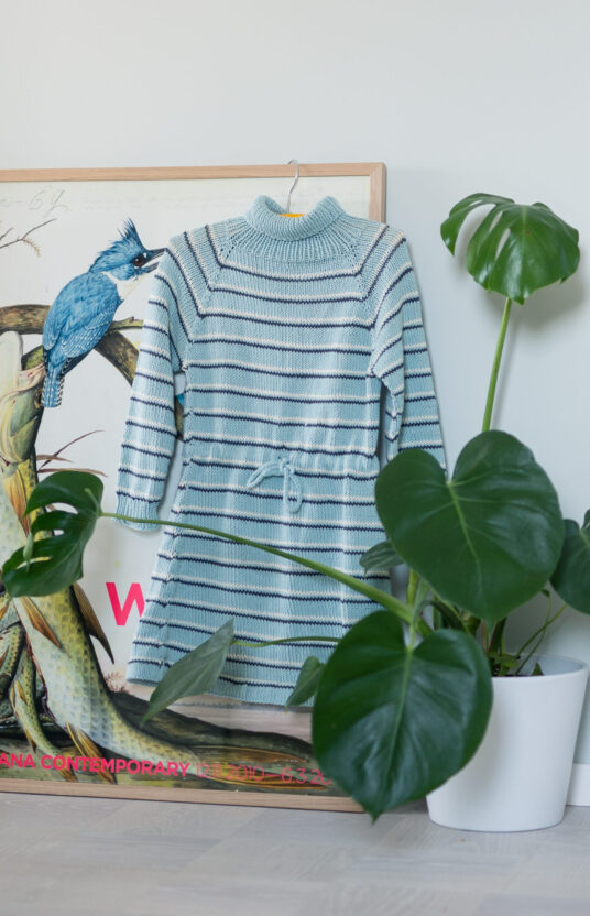 Cotton dress knitting pattern
