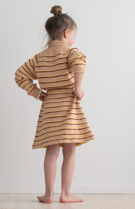 Cotton dress knitting pattern