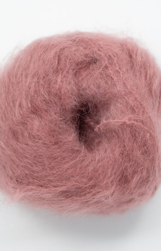 old pink mohair yarn