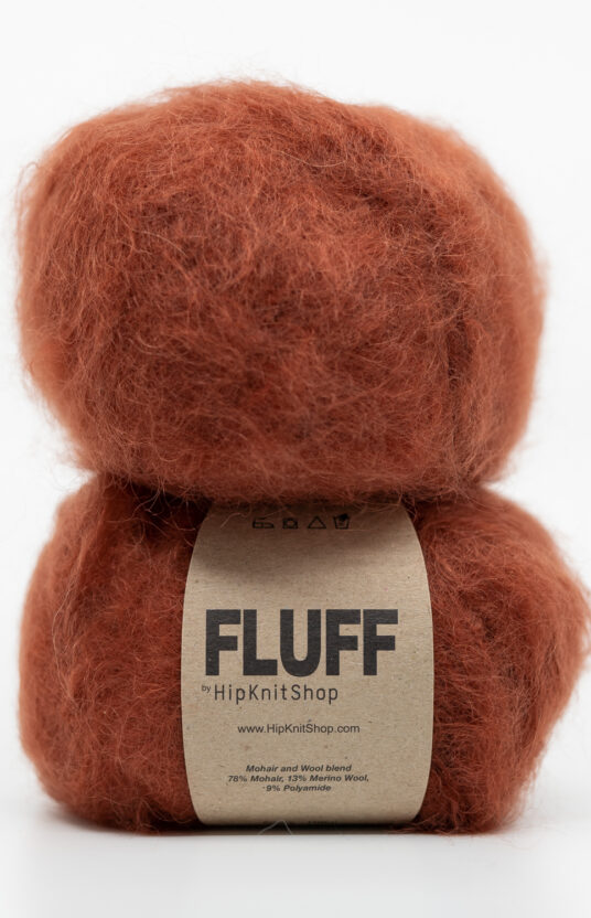 autumn red yarn