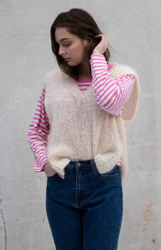 knitting vest recipe