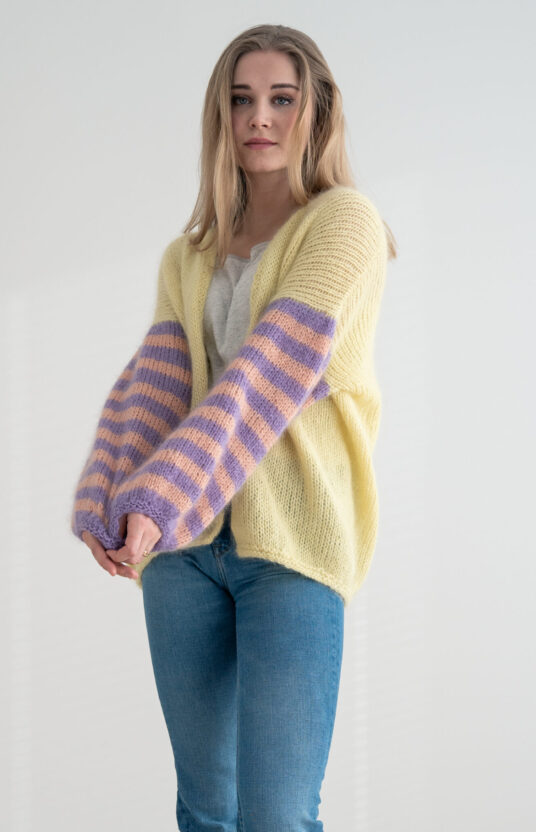 Paradise jacket knitting kit