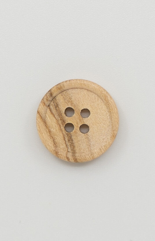 small wooden button
