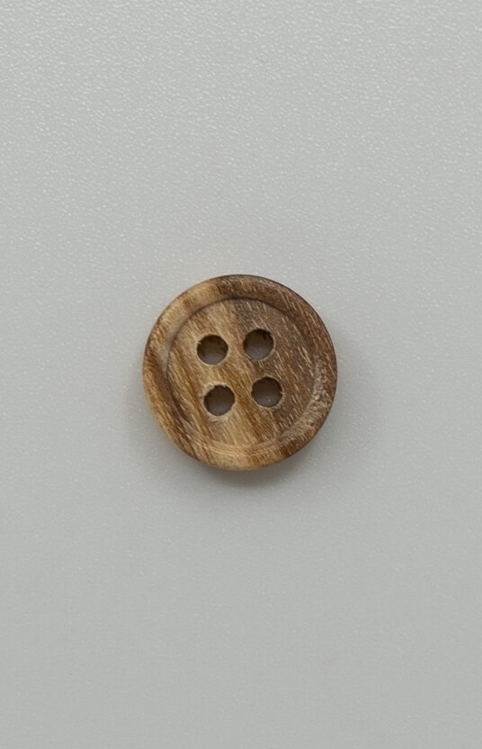 small wooden button