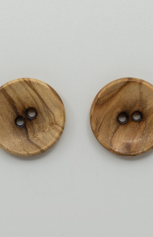 knit wooden button