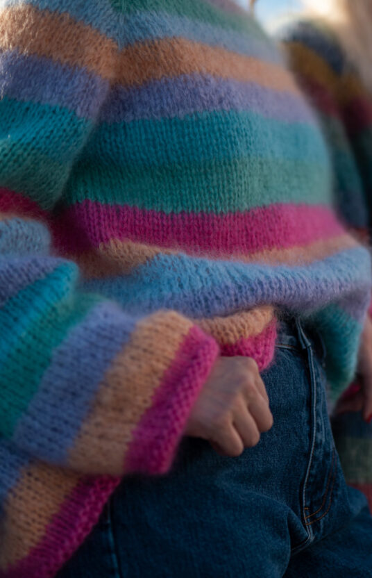 striped sweater pattern