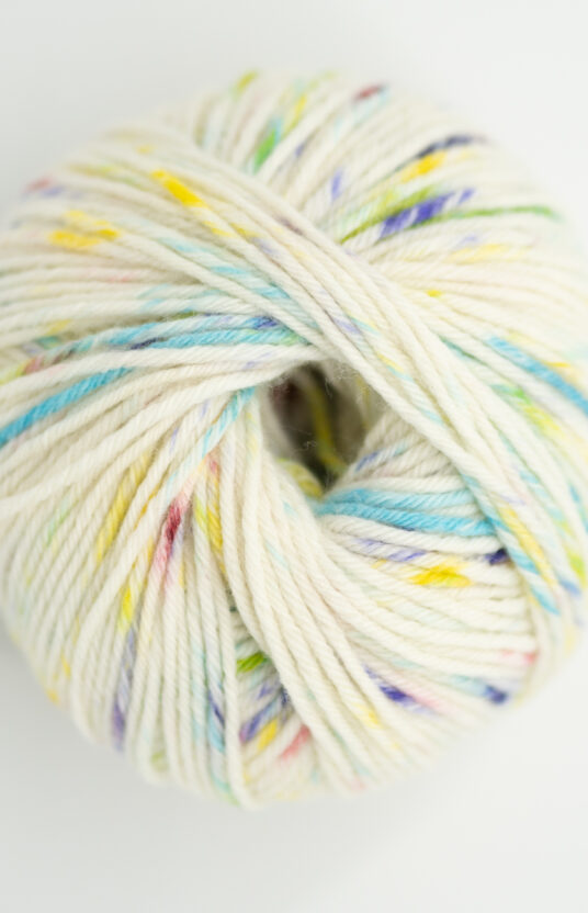 hand dyed yarn colorful