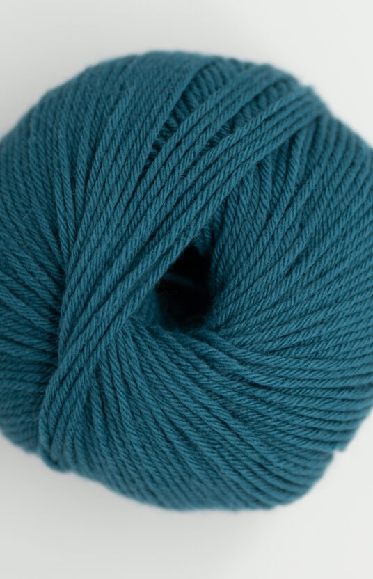 petrol blue merino wool