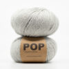 merino yarn light gray