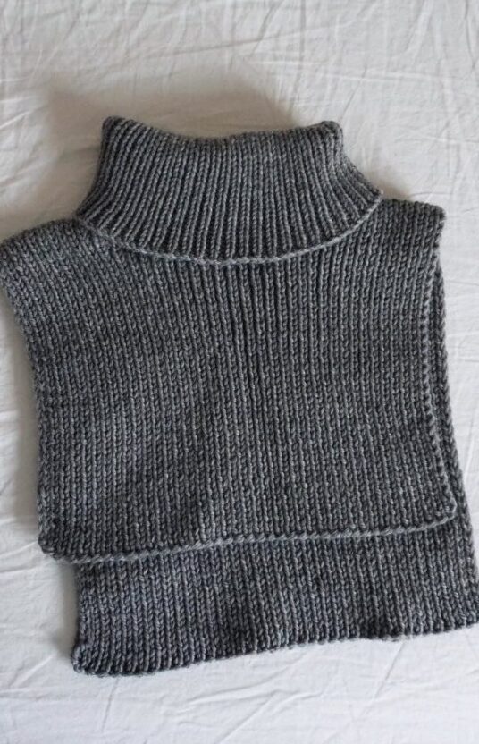 knitted neck warmer for women