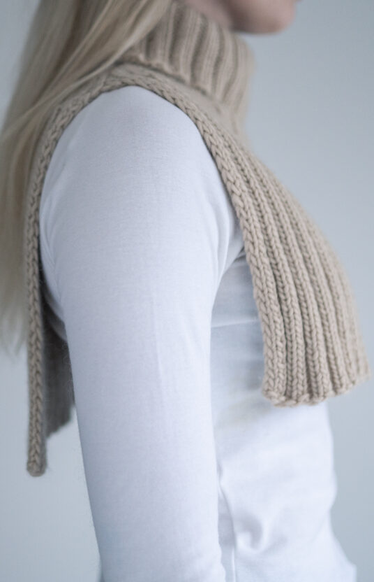 Necklace knitting pattern