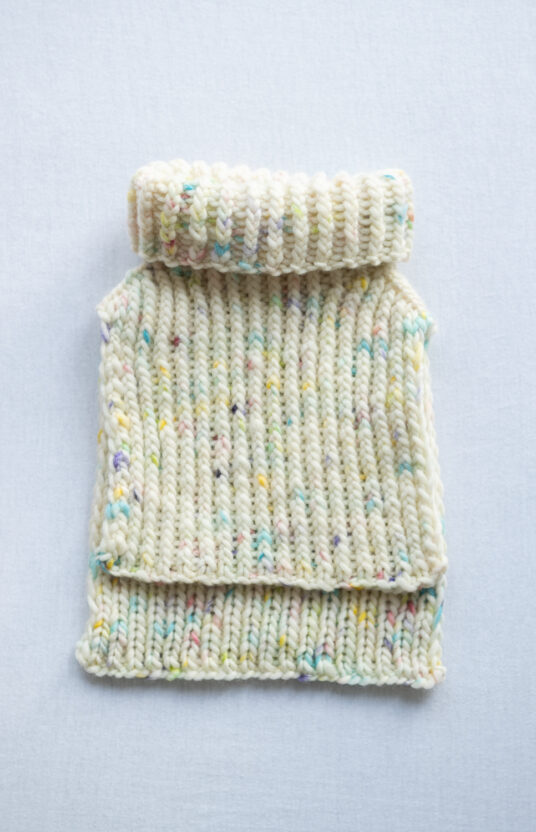 knitted scarf for child