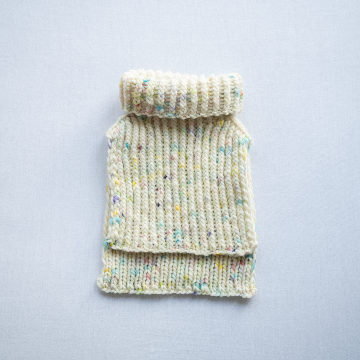 29485-NonStop-Hals-barn-kit - HipKnitShop knitted scarf for child