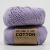 Pastel lilac yarn, cotton yarn for summer knitting. Yarn cotton organic eco-friendly yarn. Online store yarn summer cotton GOTS yarn