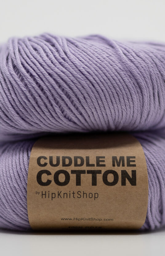 Pastel lilac yarn, cotton yarn for summer knitting. Yarn cotton organic eco-friendly yarn. Online store yarn summer cotton GOTS yarn