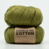 Olive green cotton