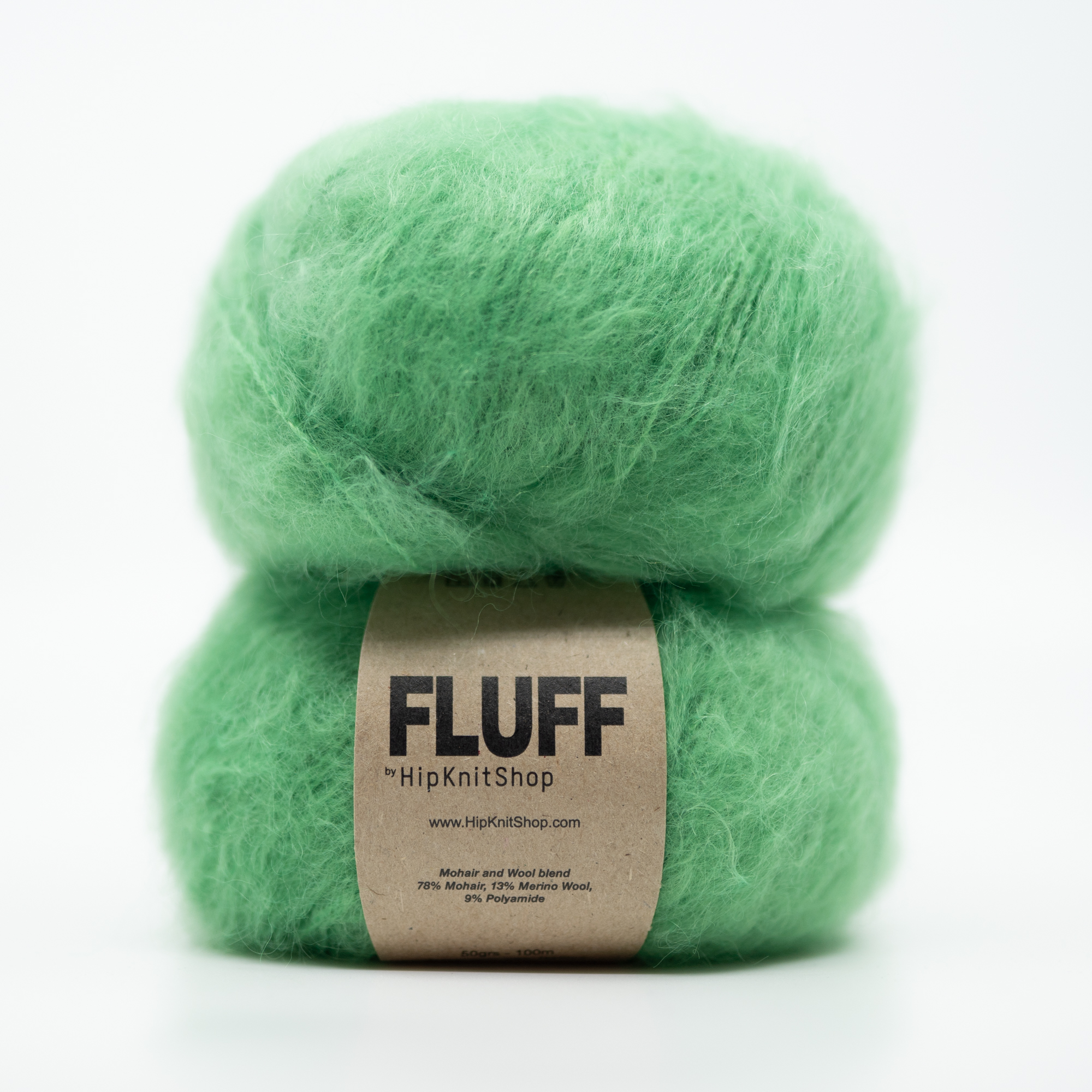 29650-Jelly Bean Green - HipKnitShop fluff yarn