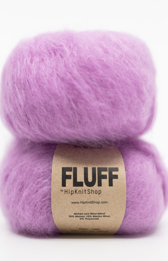 lilac mohair yarn