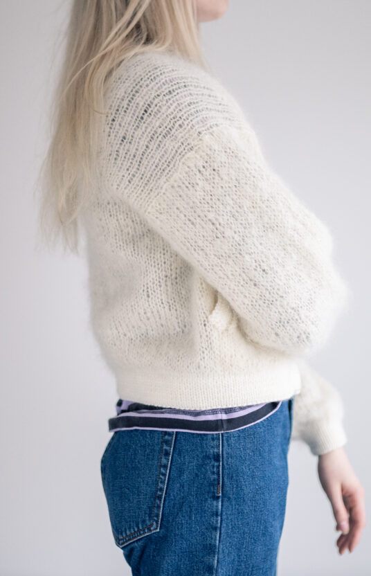 Mohair jacket knitting pattern