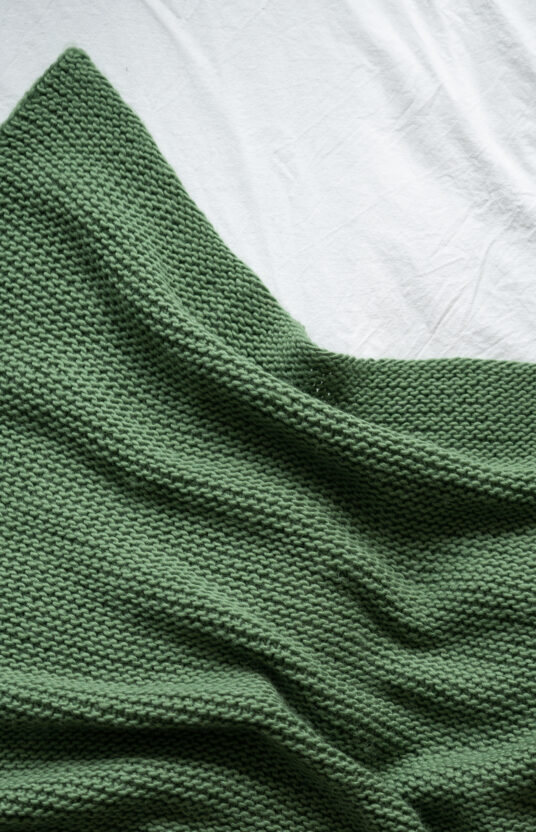 baby wool ribbed knit