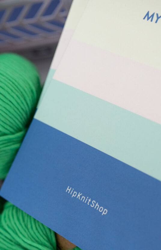 Knitting project book