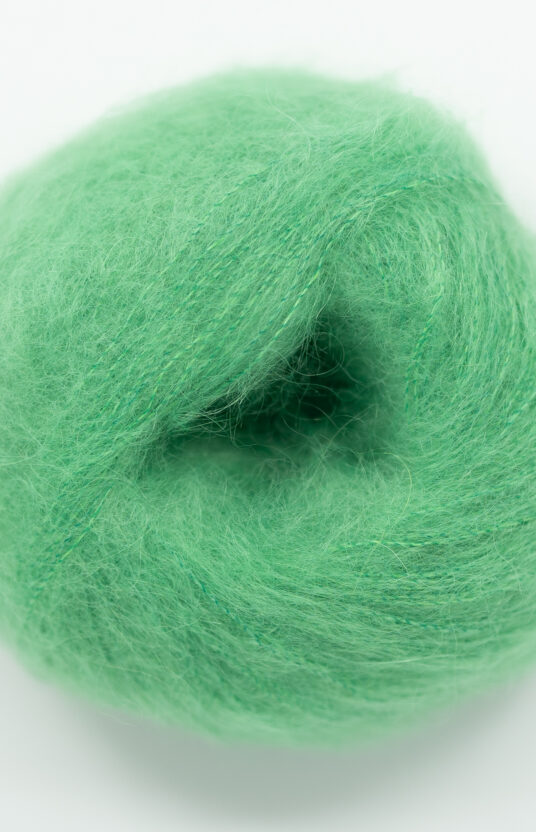green mohair yarn