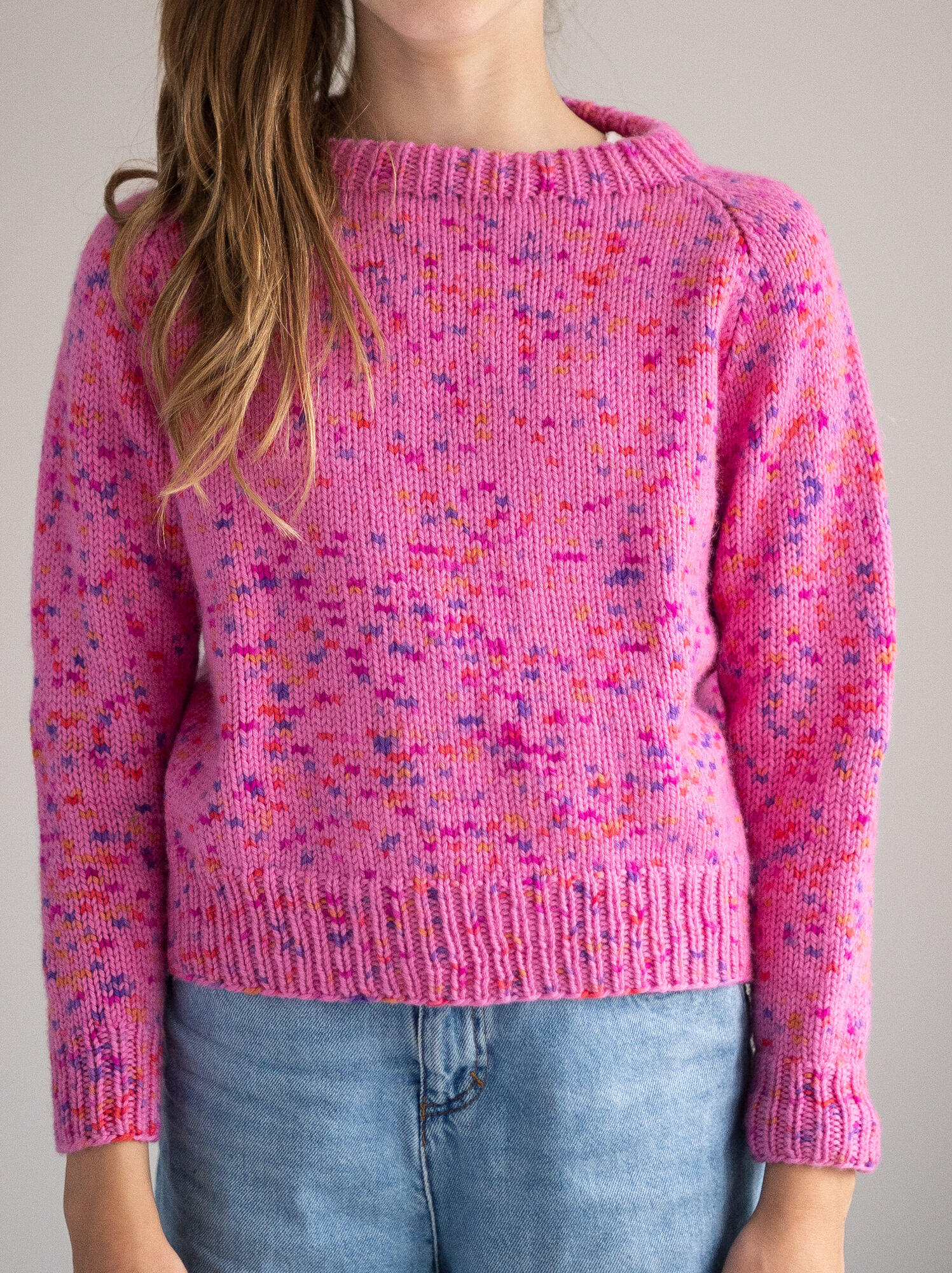 76351-Slush-Sweater-Kit-9 - HipKnitShop Simple raglan sweater for kids