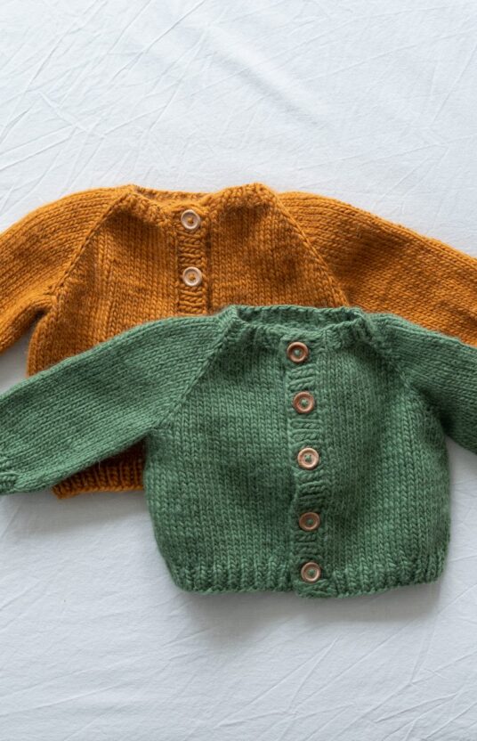 Beginner knitting pattern baby jacket