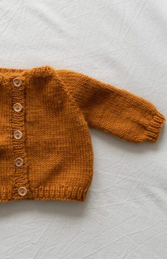 Easy Baby Jacket Knitting Pattern