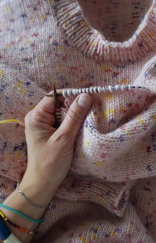 Knitting pattern women's sweater