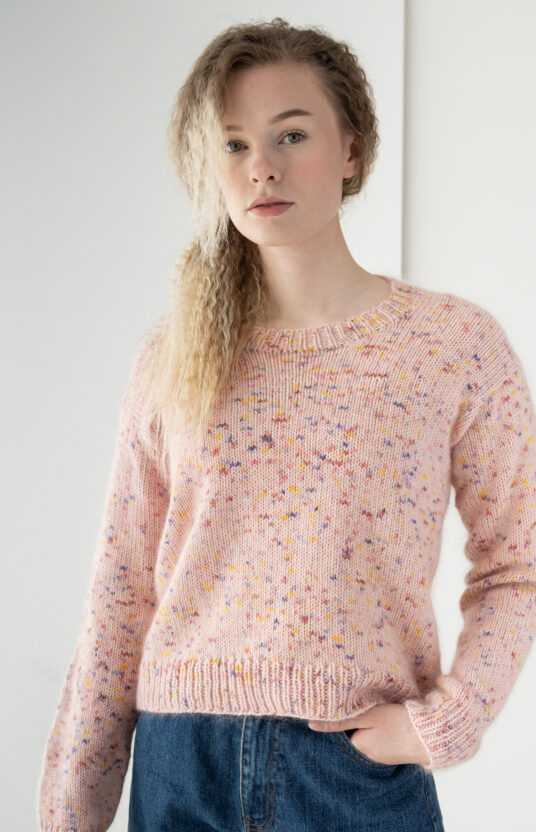 Knitting pattern women's sweater