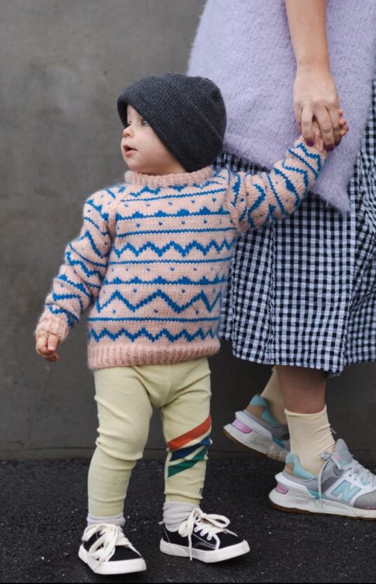 Sweater pattern children knitting pattern