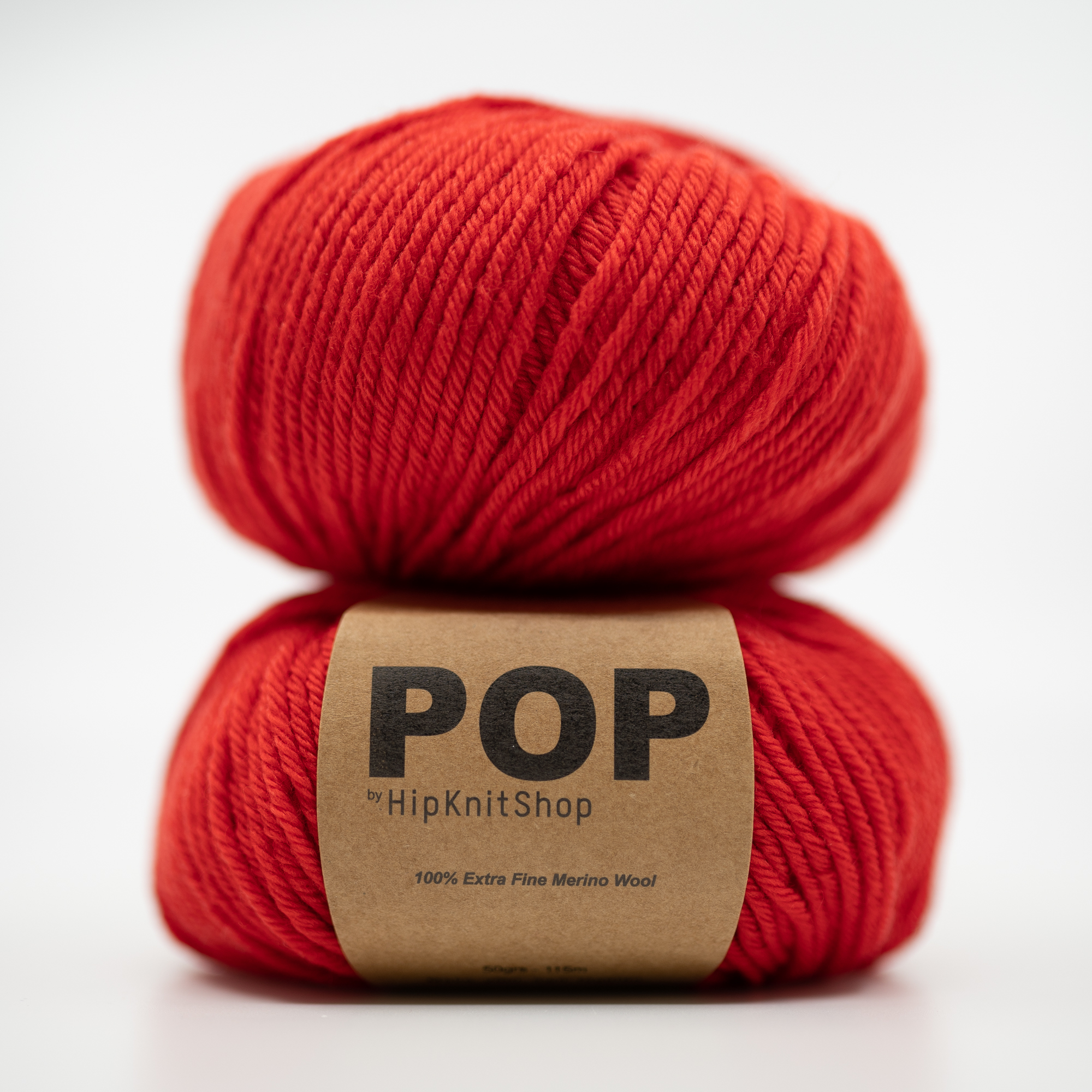 92000-Juicy-red - HipKnitShop red christmas merino yarn webshop
