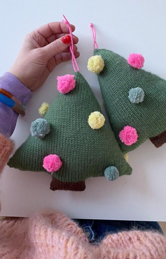 Christmas tree knitting pattern