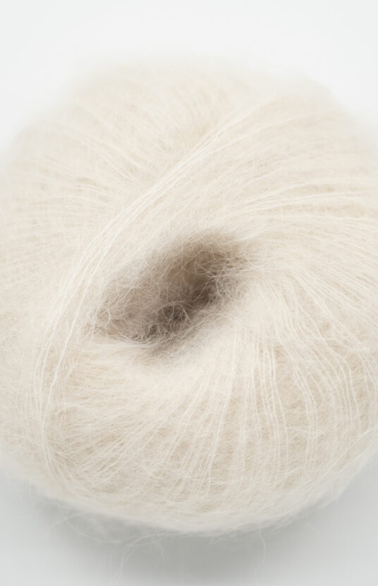 cream-colored mohair Hip mohair