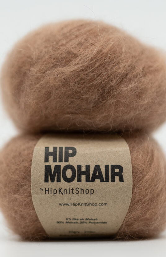 nut brown hip mohair