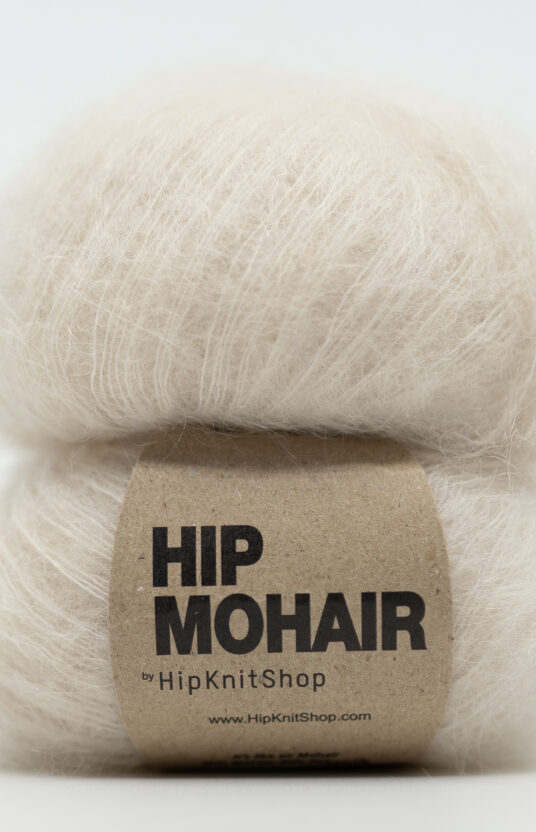cream-colored mohair Hip mohair
