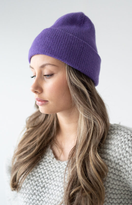Easy hat knitting pattern for women and men