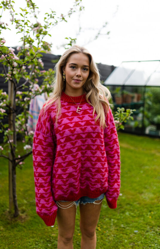 Adventure sweater two-color knitting kit